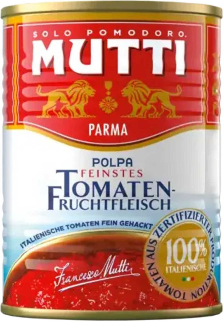 Mutti Polpa Fine - dužina, jemne nasekaná 400g Obrázok produktu 3