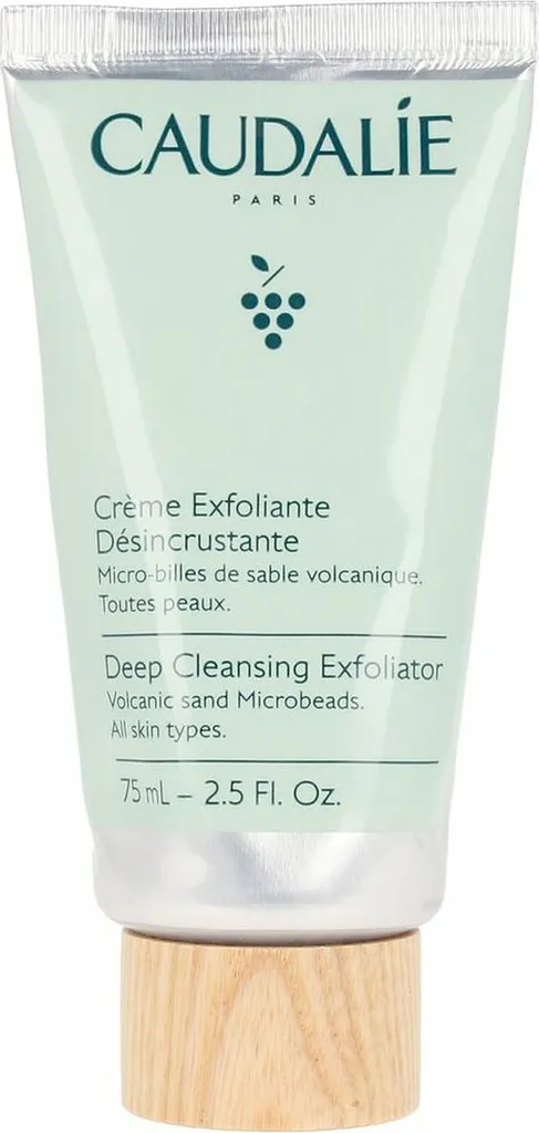 Gommage Visage Vinoclean Caudalie Crème Exfoliante Douce Tube de 75ml