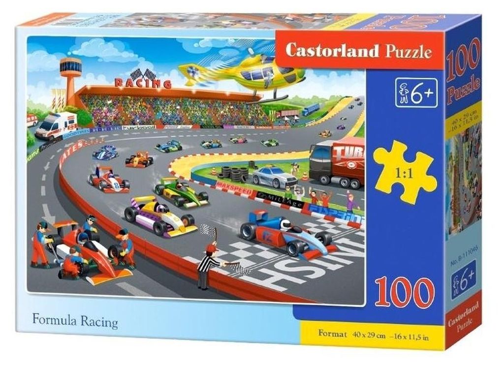 Castorland B-111046, 100 stuks, Transportmiddelen, 6 jaar Productafbeelding 