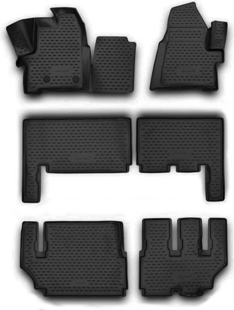 Gumové autokoberce Novline Ford Tourneo Custom 2012-2018 (8 Obrázok produktu 