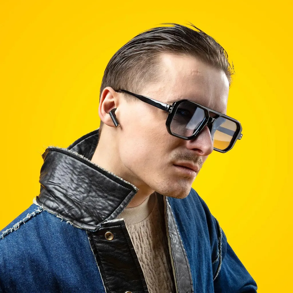 Écouteurs étanches Niceboy Beans 4 noir, IPX4 avec commande tactile totale