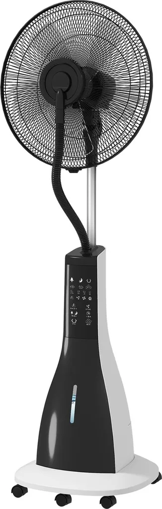 Ventilateur brumisateur sur pied Aosom 90W avec réservoir de 3L et roues