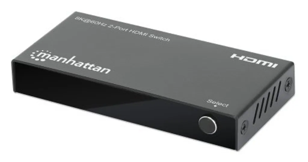 Sélecteur HDMI Manhattan 2.1 48G avec Télécommande pour TV 8K - 207942