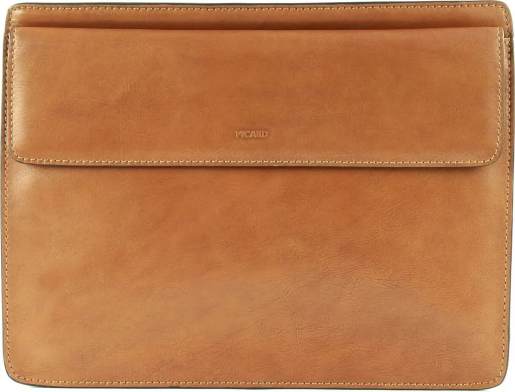 PICARD Toscana Borsa Lavoro Pelle Vacchetta Camel - Eccellenza Tedesca