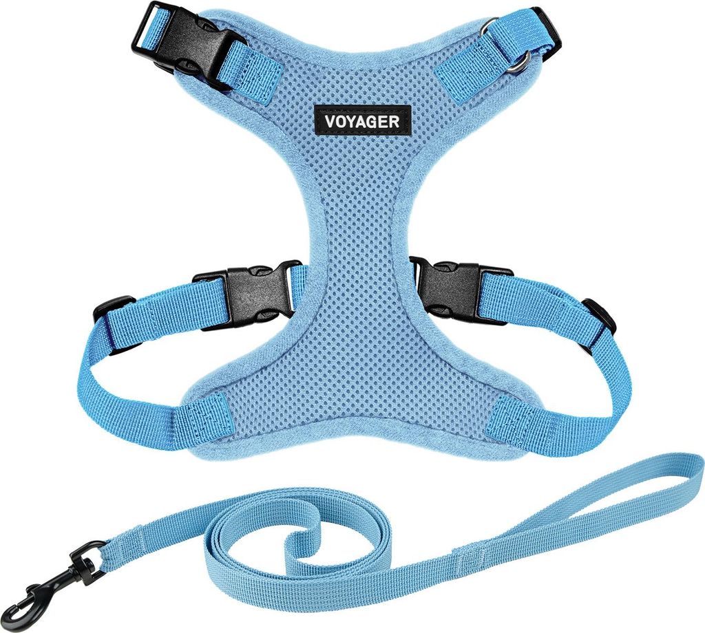Voyager Step-in Lock Katzengeschirr und reflektierende Katzenleine mit Neoprengriff by Best Pet Supplies - Unterstützt kleine, mittelgroße und gr...