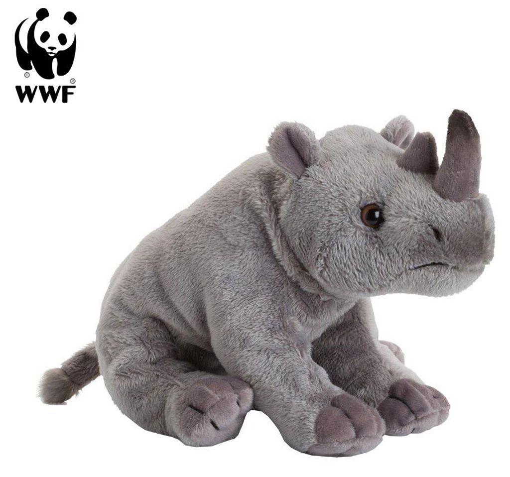 WWF - Peluche - Rinoceronte (18 cm) peluche realistico Immagine del prodotto 