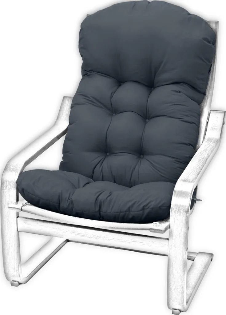 Cuscino AMPO 10cm per IKEA POÄNG e PELLO - Massimo Comfort e Qualità - 4