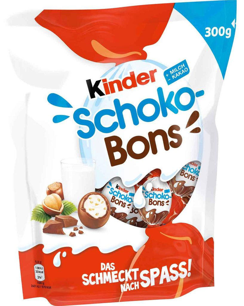 Dziecięce 4008400280127 Dziecięce Schoko-Bons Schoko-Bons, Zdjęcie produktu 