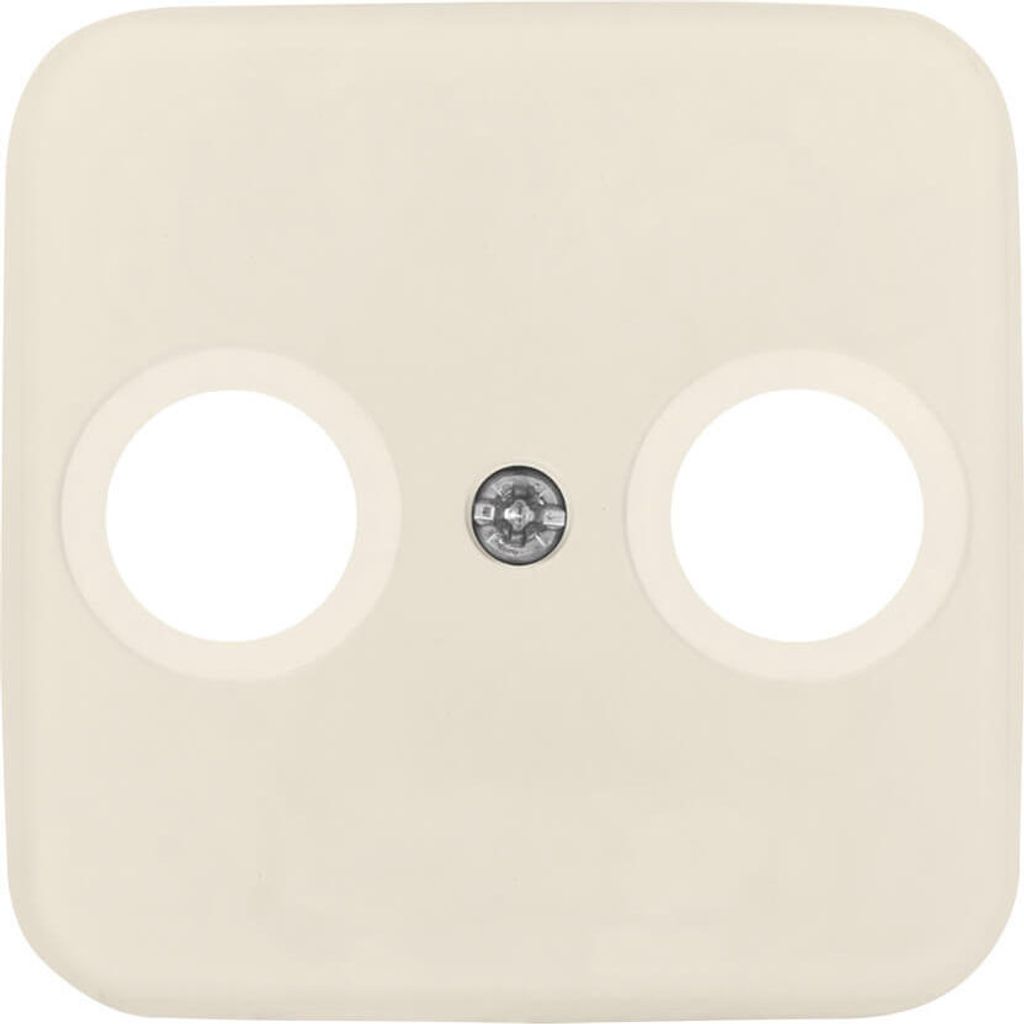 Busch Jäger BJ Duro 2000 SI bianco crema Piastra centrale 2 Immagine del prodotto 