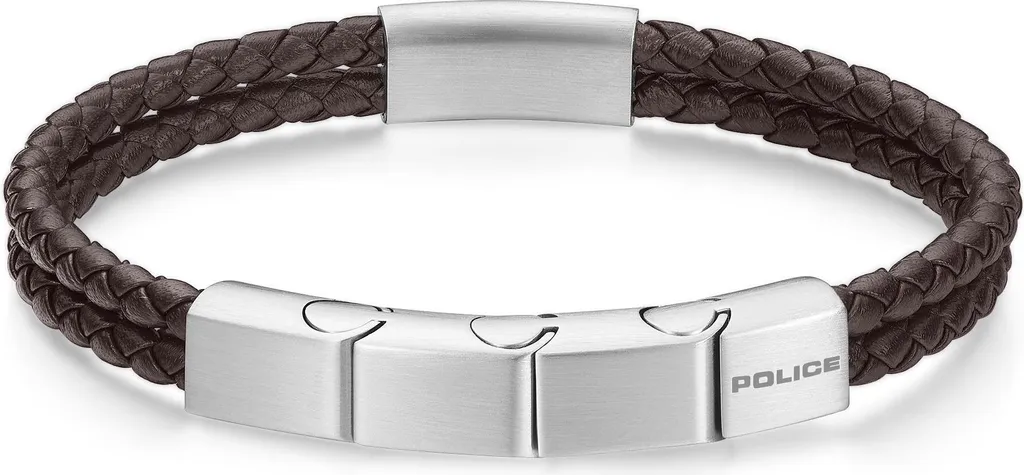 Accessoire de mode homme Police Parallel : bracelet idéal pour offrir