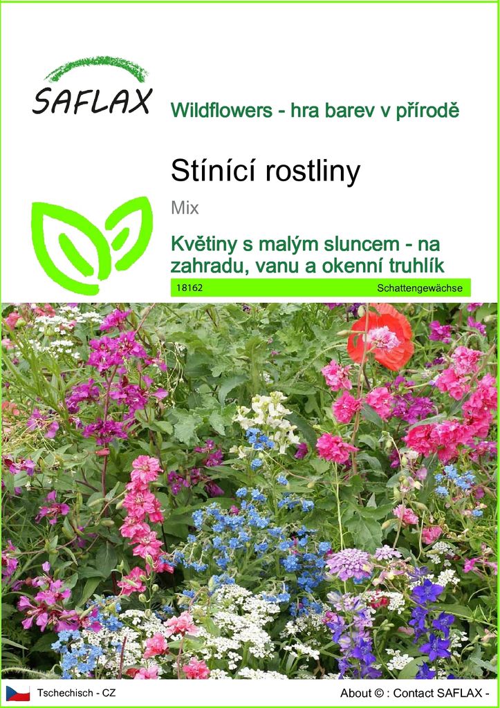 SAFLAX - stínící rostliny - Mix - 1000 Semena Obrázek produktu 