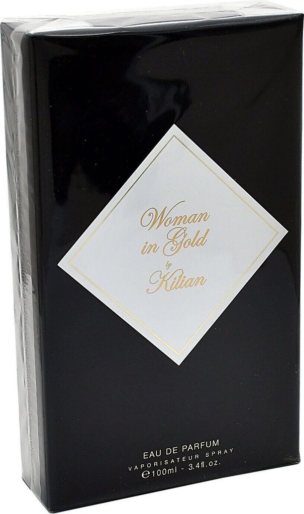 A black box of Kilian Woman in Gold Eau de Parfum.