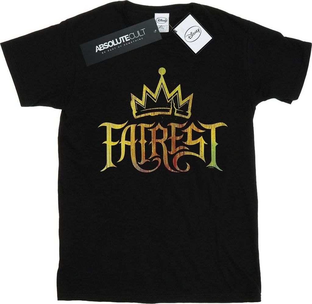 Disney - "The Descendants Fairest Gold" T-Shirt für Damen BI49812 (L) (Schwarz)