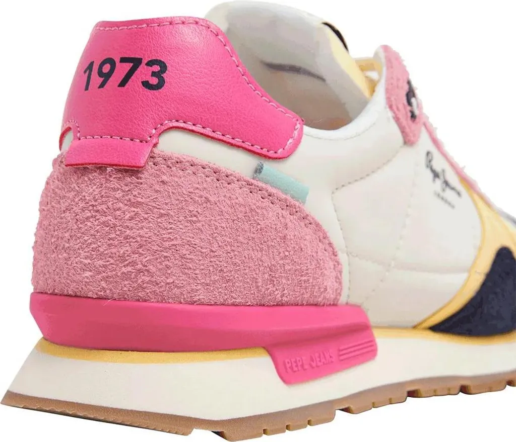 Chaussures de Sport Légères Pepe Jeans Brit Fly W Blanc en 37 - 5