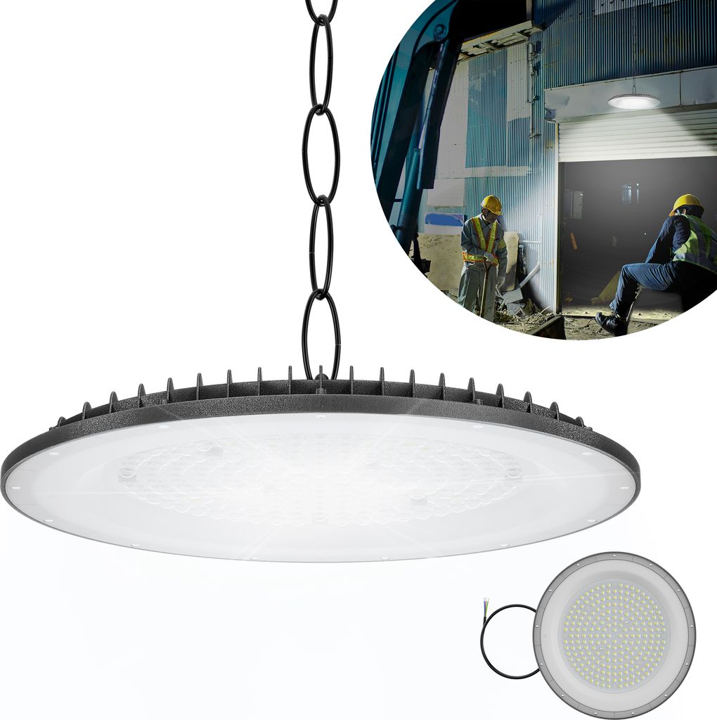 LARS360 Projecteur pour hall 300W LED IP65 - Plafonnier Image du produit 