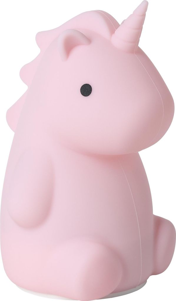 EGLO LED Nachtlicht Castellino, Akku Tischlampe Einhorn, Kinderzimmer Deko Mädchen, Nachttischlampe Kinder Baby Bett, touch bedienbar, warmweiß, RGB