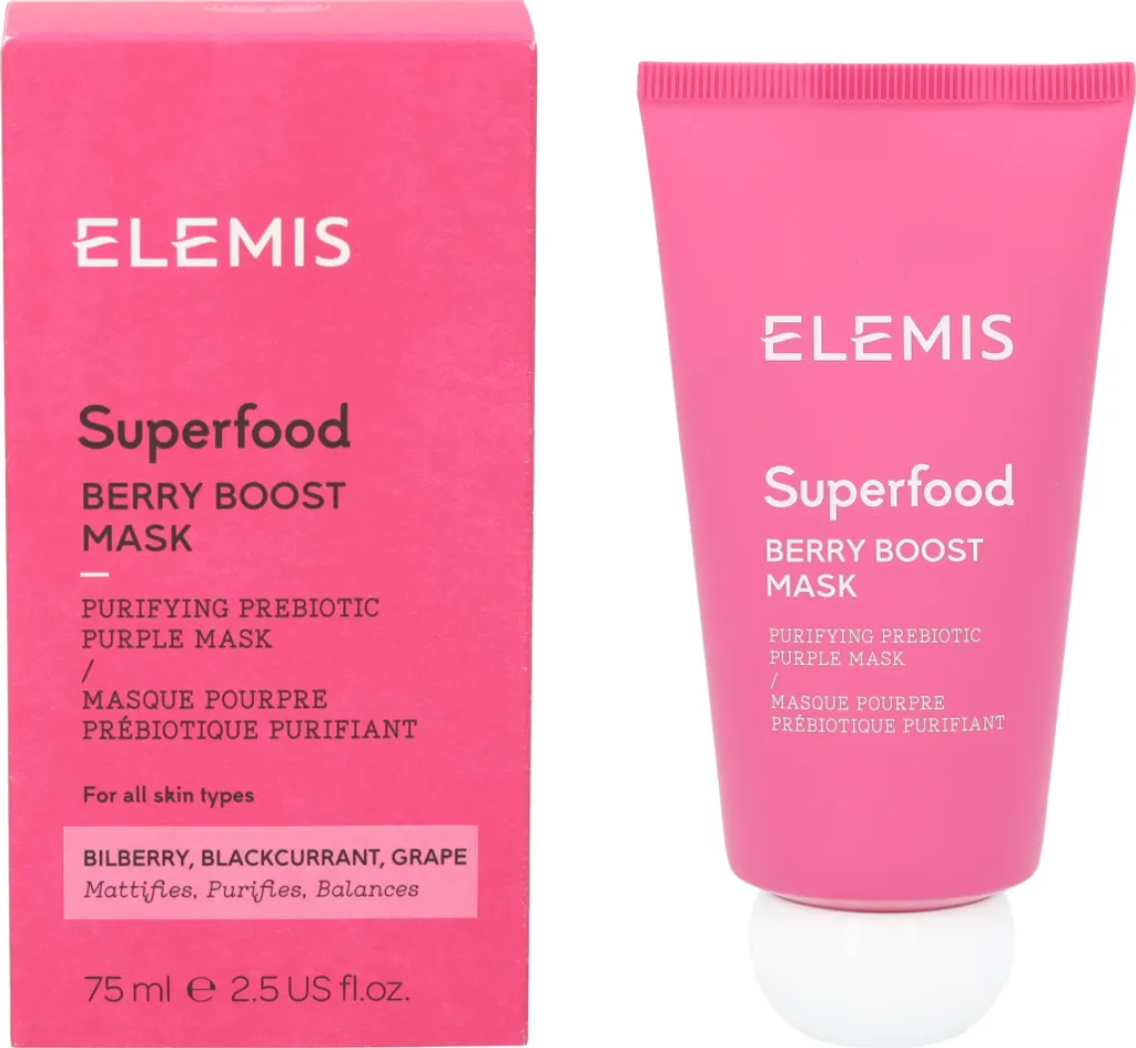 Masque nettoyant visage aux super-aliments 75 ml pour peau fatiguée