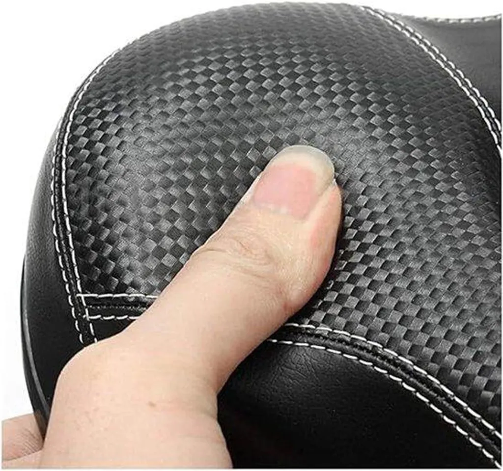 Selle de vélo de ville confortable avec assise moelleuse extra-large