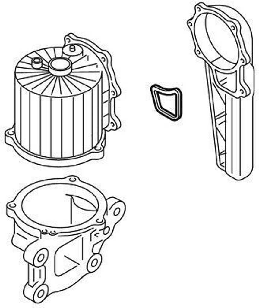 Dichtung, Kurbelgehäuseentlüftung ELRING 444.980