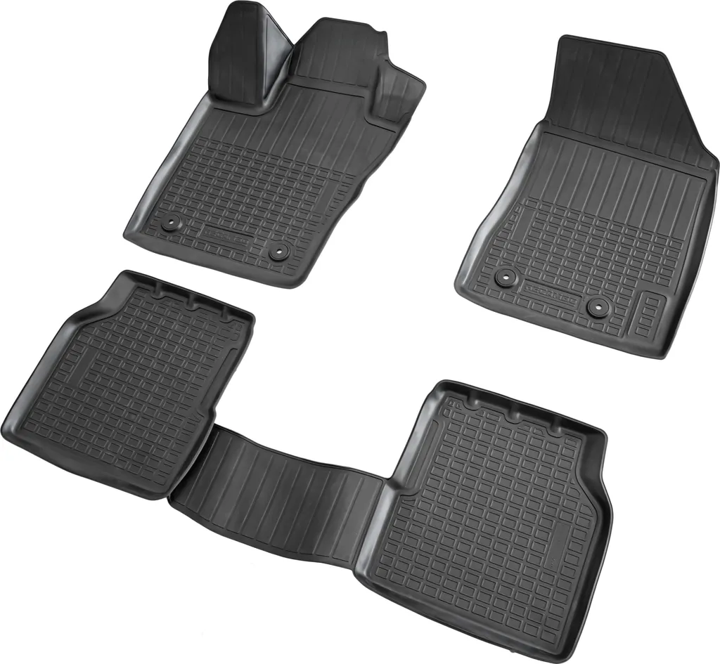 Set Tappeti Auto Jeep Compass 2017-2025 in Gomma 3D su Misura