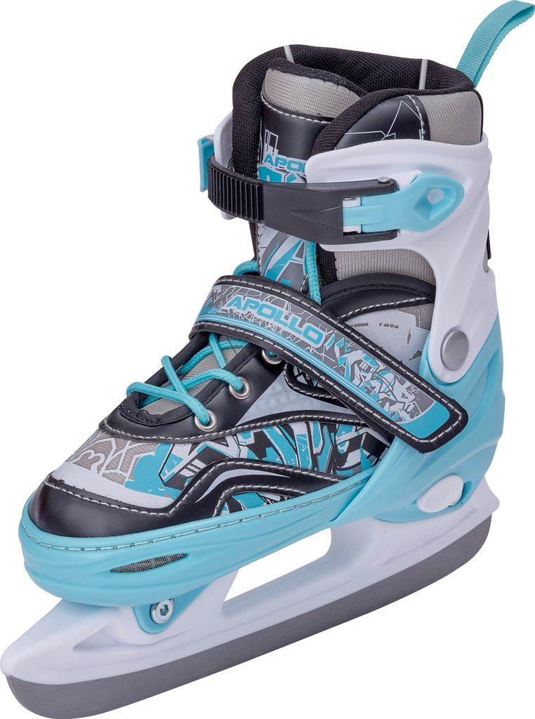 Apollo Ice Skates X Pro | verstellbare Schlittschuhe für Damen, Kinder und Jugendliche | schicke Eislaufschuhe Damen, 3 Größen (31 bis 42) | Sch...