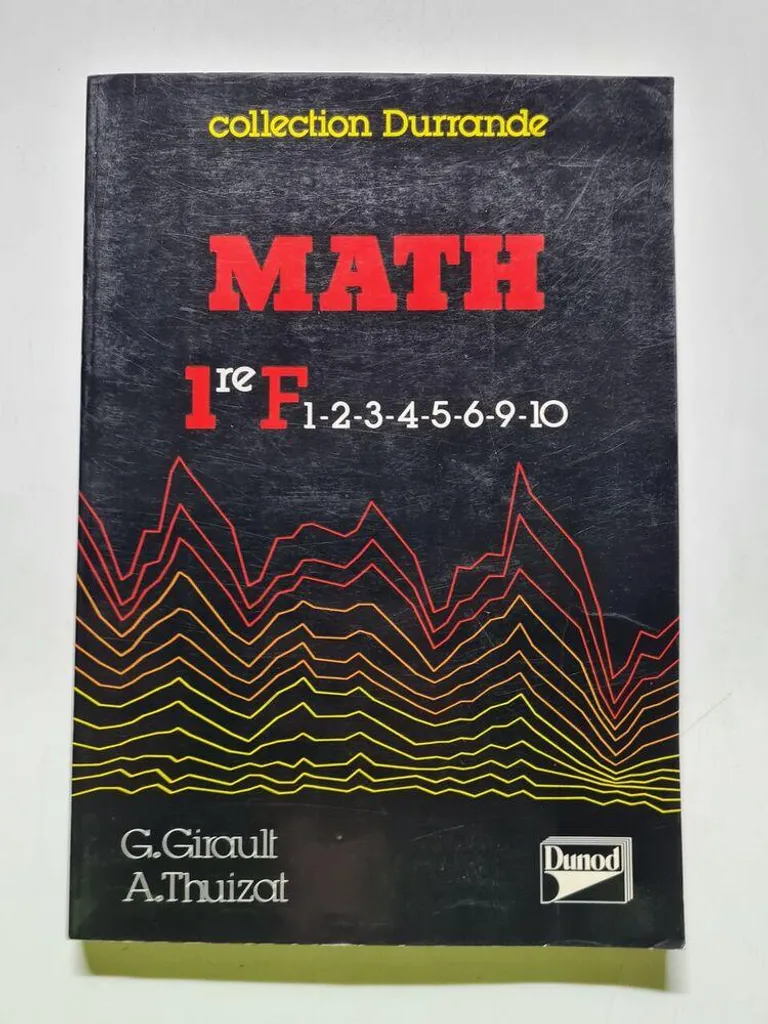 Livre de Maths 1re Technologique : Modules 1 à 10 Programme Complet