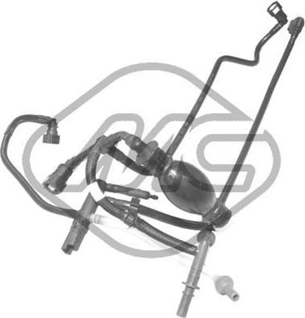Tuyau de retour carburant pour Citroën C3 Nemo et Xsara 1.4 HDi 92007