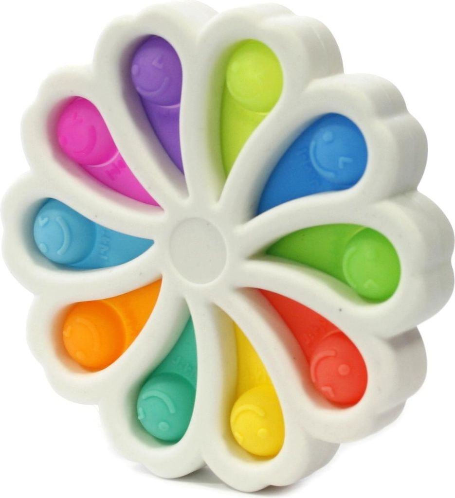 Simple Dimple Fidget Toy Antistress Spielzeug Push Pop Bubble Sensorisch Stressabbau Handlich