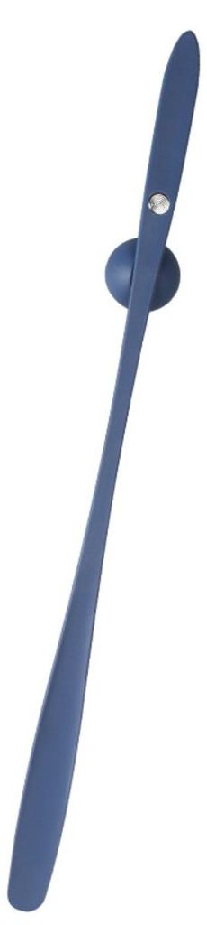 INF Extra-langer Schuhlöffel 73cm Kunststoff für Senioren und Schwangere Dunkelblau