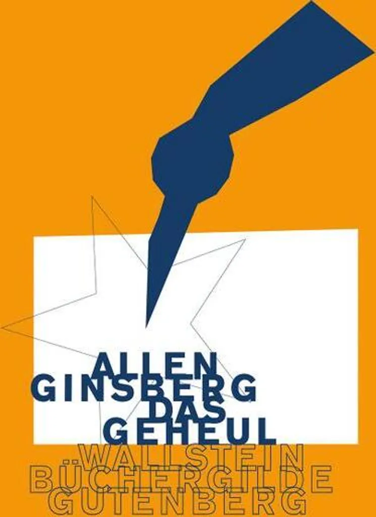 Recueil poétique Das Geheul broché poésie contre-culture allemande 96 p