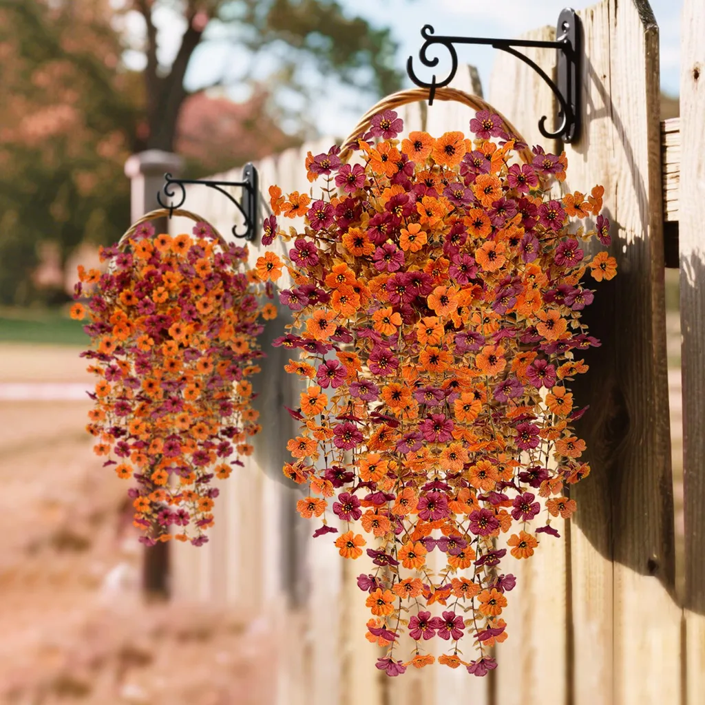 Fleurs en soie d'automne : l'astuce pour un jardin fleuri sans eau