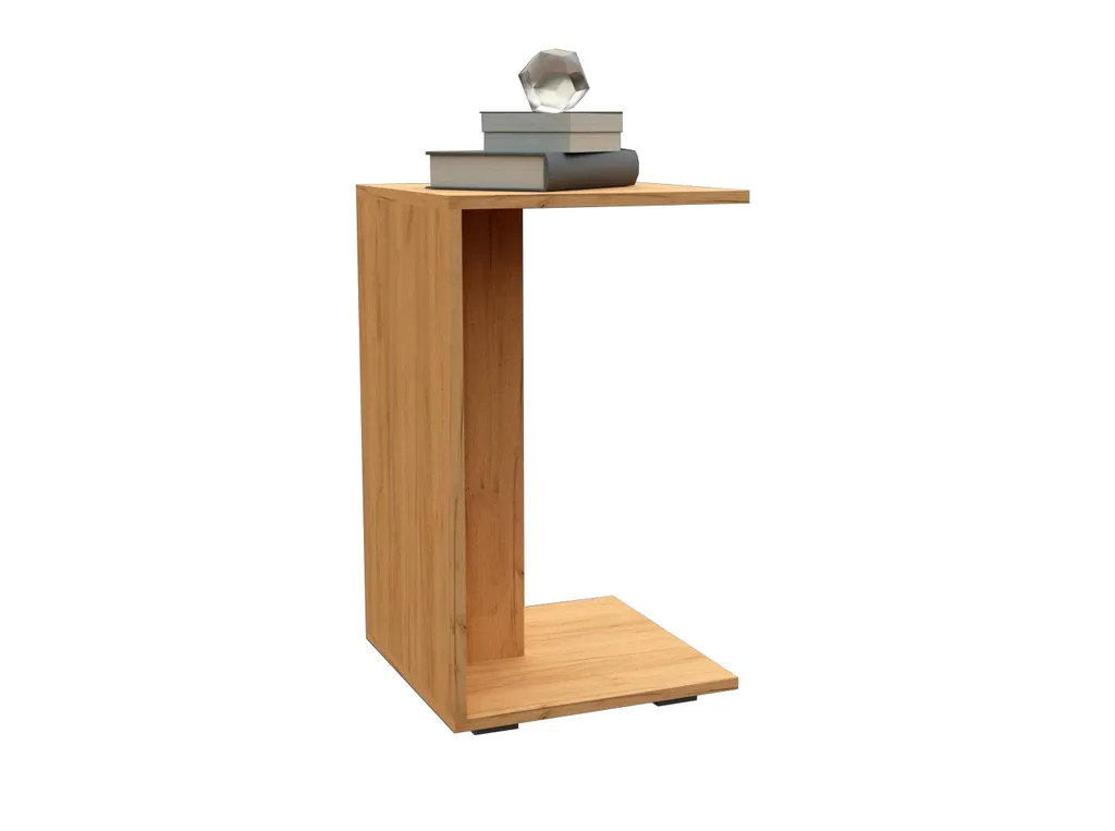 Table d'appoint à roulettes avec plateau CRAFT, table en C ergonomique