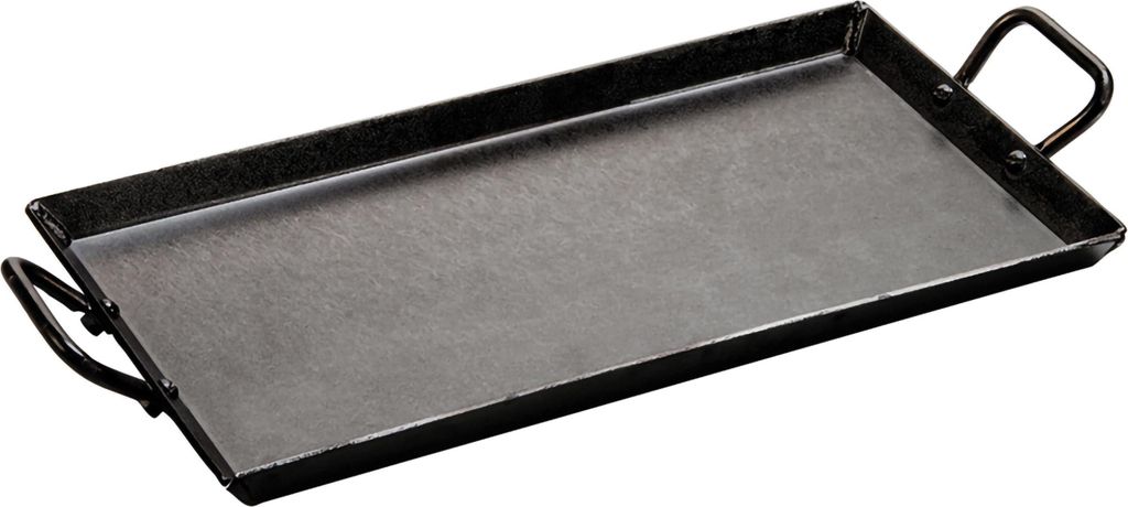 Lodge Kohlenstoffstahl Griddle 45,72 x 25,4 cm