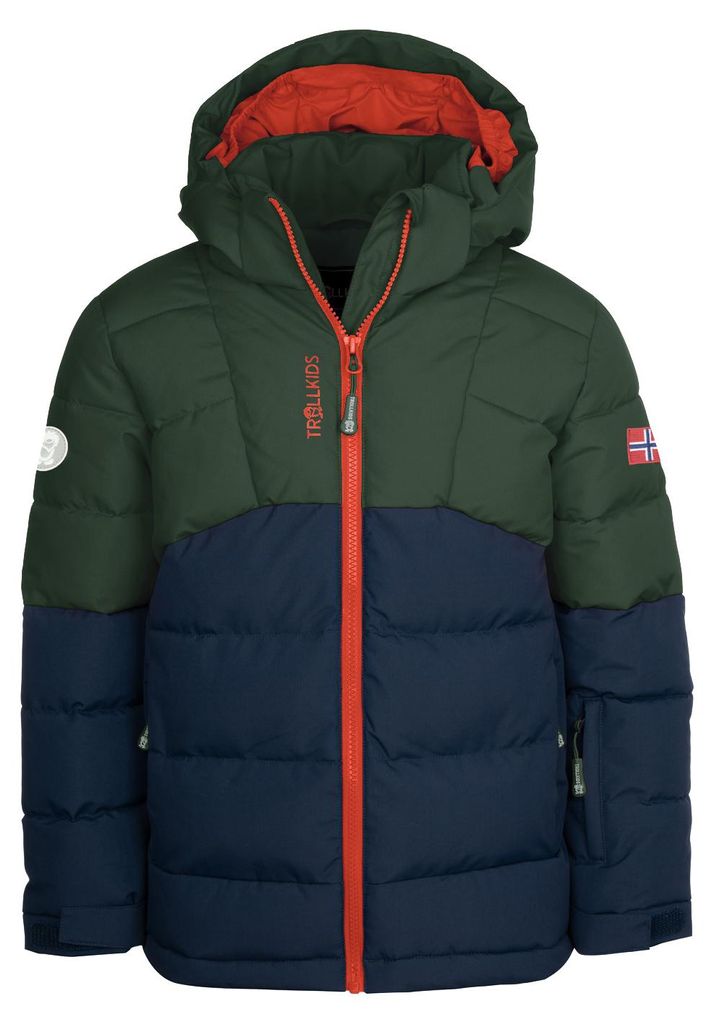 Trollkids chaqueta 365-322 color verde para niños Imagen del producto 