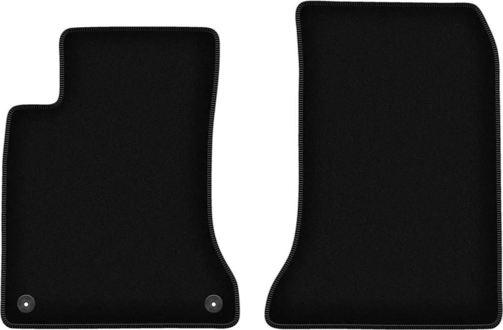 Set Tappeti Velluto Nero Mercedes W246 Classe B 2011-18 - Su Misura