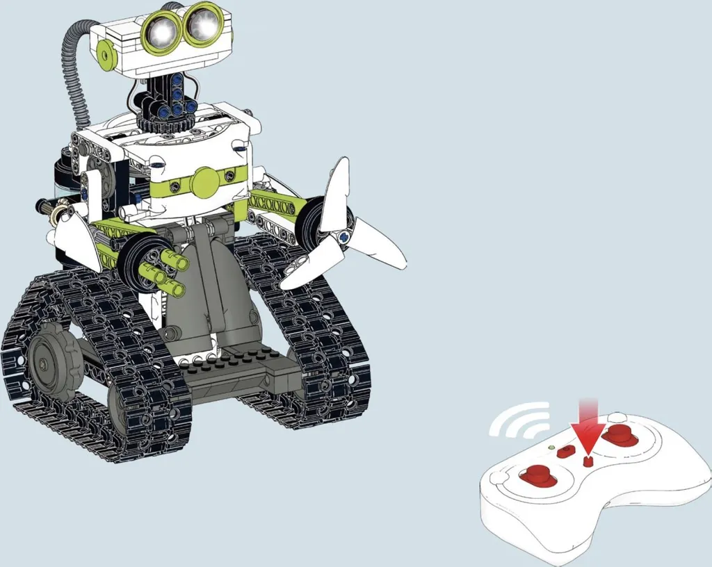 Robot intelligent programmable CaDA C83001W avec contrôle par application - 9