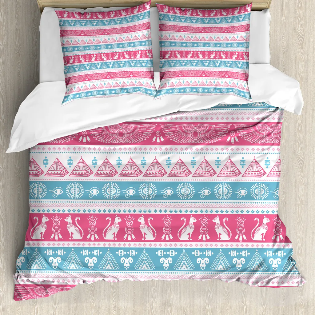 Superior Set Copripiumino In Cotone Egiziano 300 Fili – King Size – Con 2 Federe, Chiusura A Bottoni, Biancheria Da Letto Di Lusso - 3