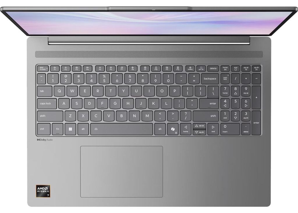 IdeaPad Slim 5 16AKP10 (83HY0086GE) (grau, AMD Ryzen AI 7 350, AMD Radeon 860M, 24 GB DDR5, 1 TB (1 TB SSD), Windows 11 Home)