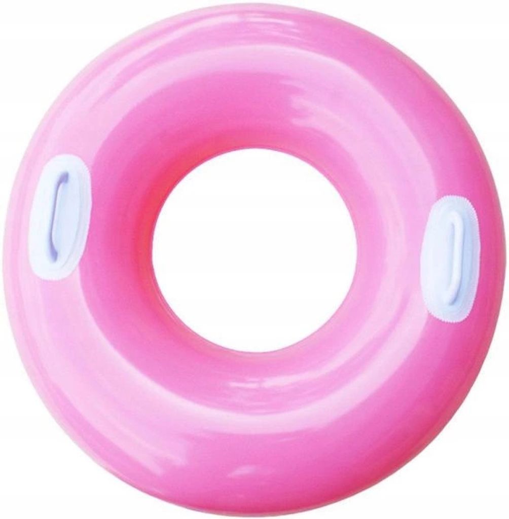 Kruh plavací INTEX s držadlem 76cm - růžová Obrázek produktu 