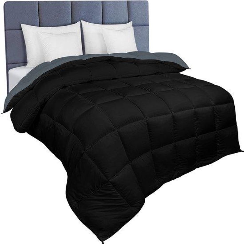 Doppelbett mit weicher Kissenauflage und abgerundeten Ecken, 230 x 260 cm, Baumwoll-Kissenauflage.