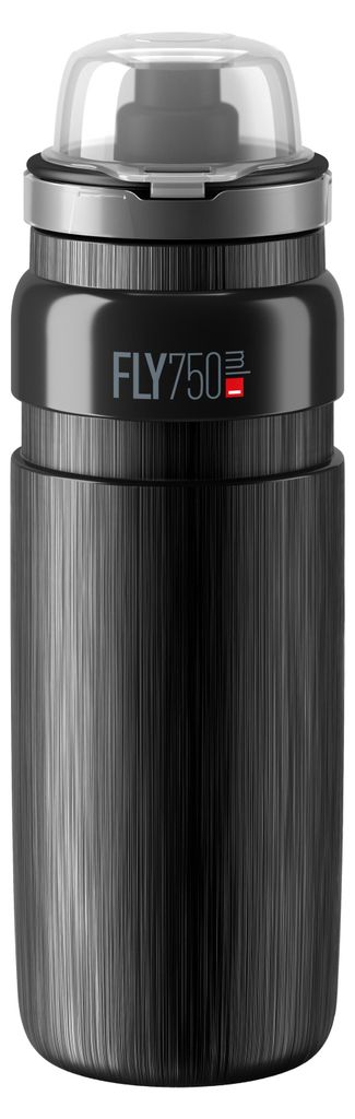 ELITE FLY MTB TEX Bidon Noir Gris Logo 750ml SUPER LIGHT 85 Image du produit 