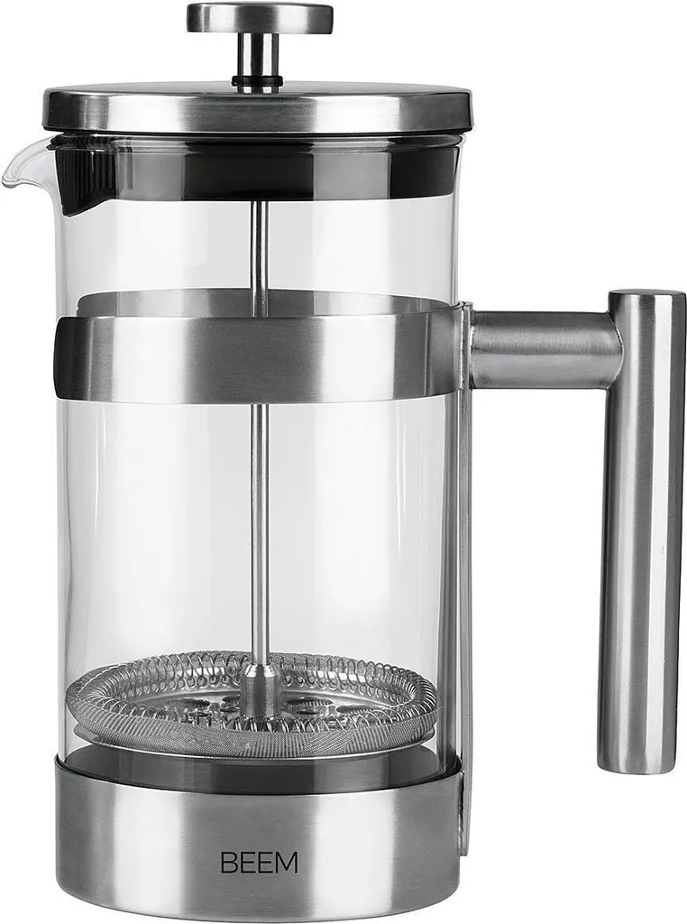 Presse Française BEEM 1L Inox et Noir : Filtration Haute Précision