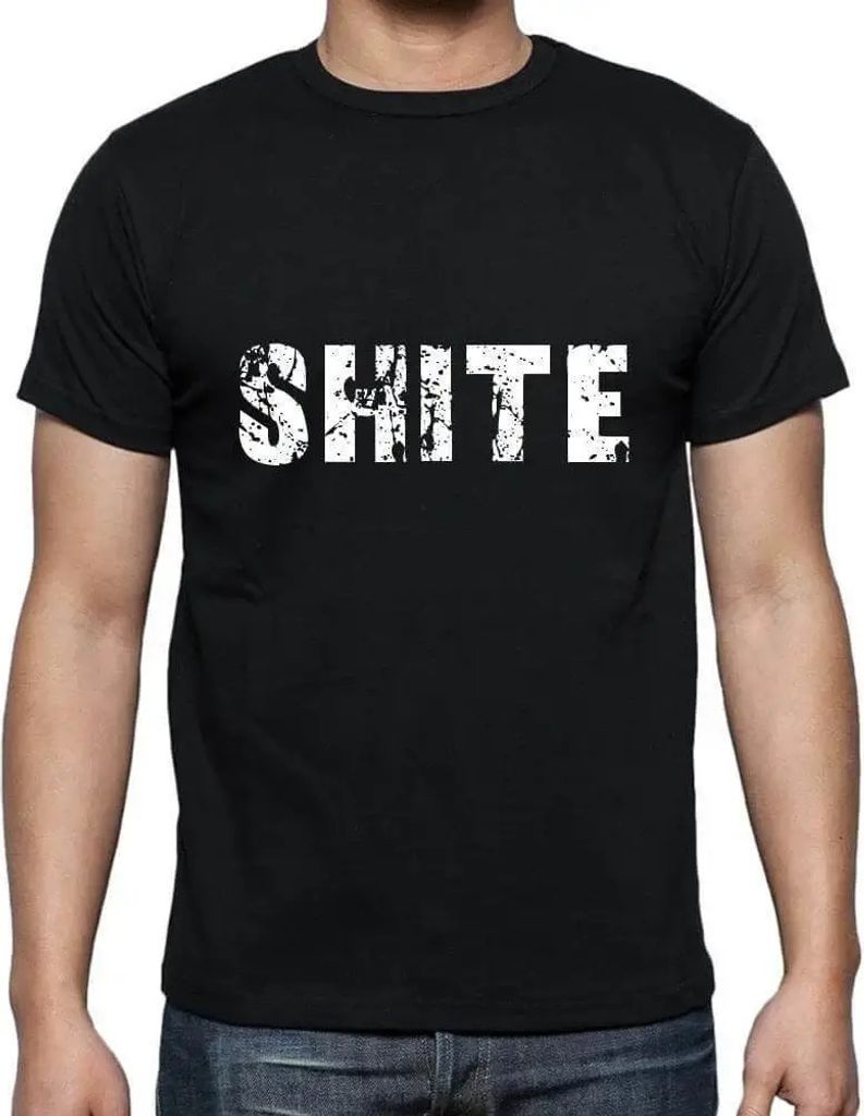 Herren Grafik T-Shirt Shite Öko-Verantwortlich Vintage Jahrgang Kurzarm Lustige Druck Geburtstag Geschenk Mann