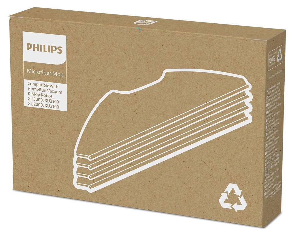 Philips Mop-Pads für HomeRun Saugroboter (XV1430/00) Produktbild 