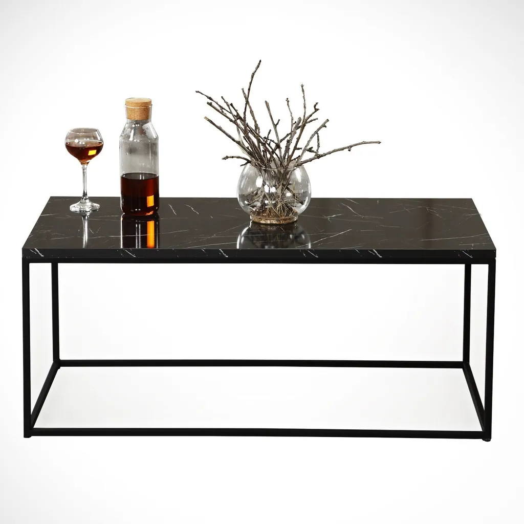 Table Basse Robuste Cosco Royal Skye Decor Finition Noir Intense - 4
