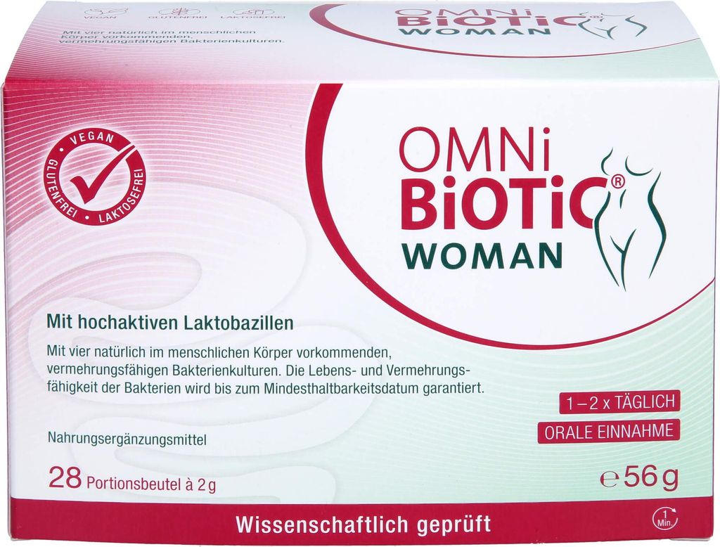OMNi BiOTiC Woman poudre, 28 sachets Image du produit 