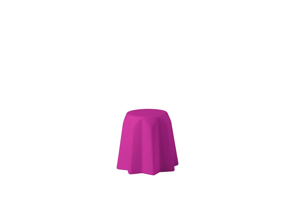 Slide Design Hocker Pandoro - Sweet Fuchsia Farbe: Sweet Fuchsia