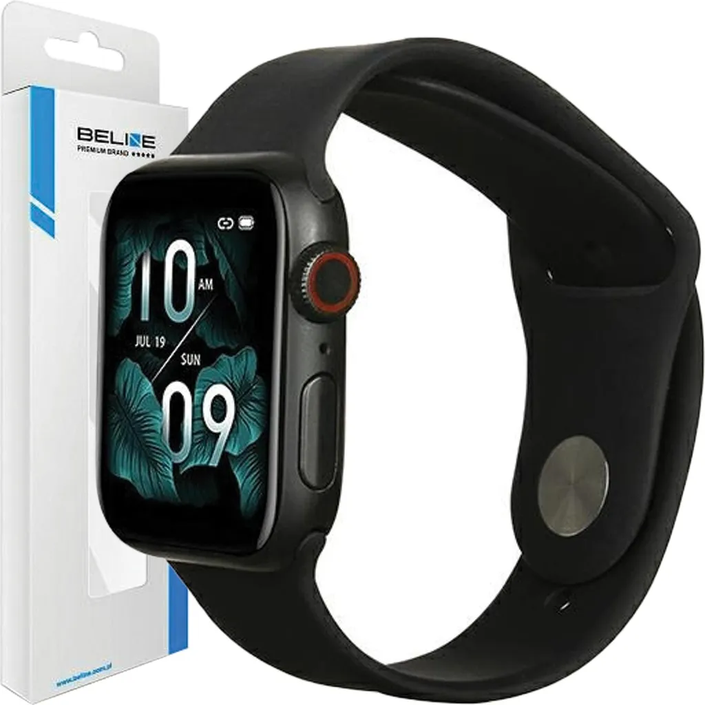 Cinturino Beline Apple Watch 38/40/41mm Silicone Nero | Praticità Daily