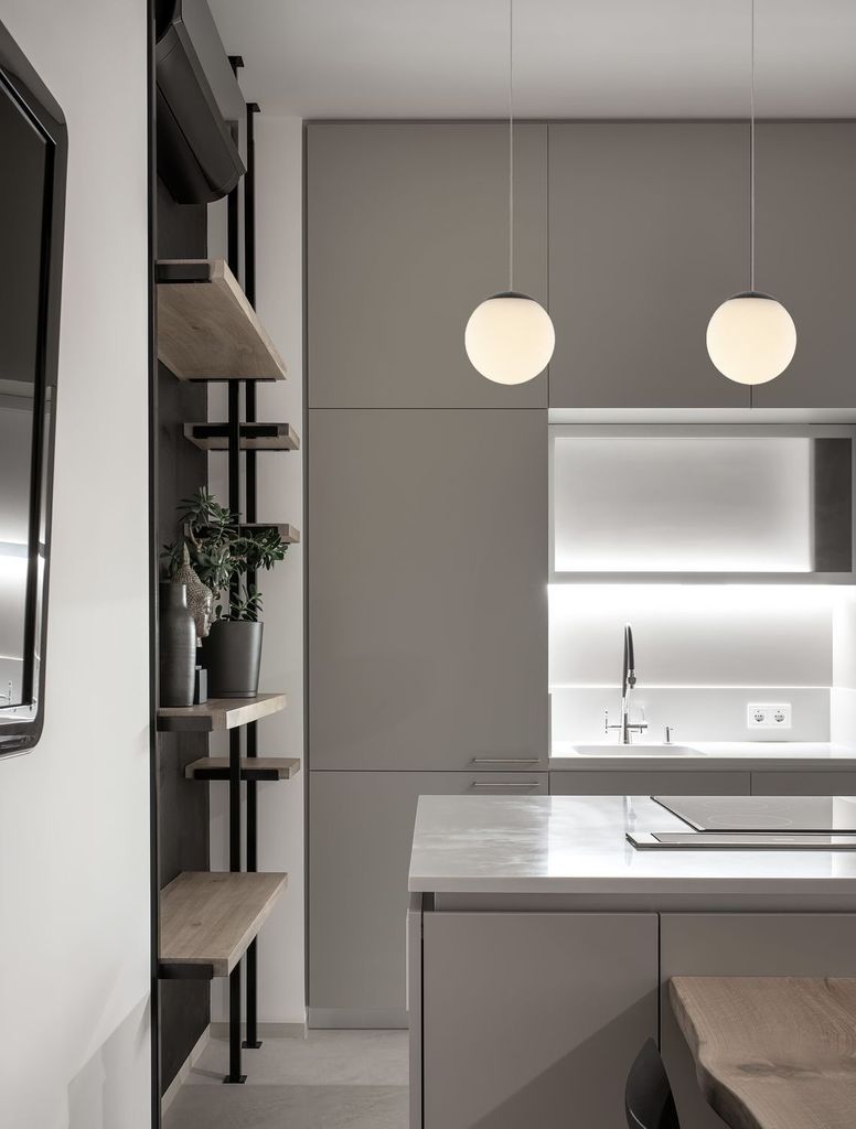 Nova Luce NUVOLE LED Pendelleuchte Schwarz 8W Warmweiss Produktbild 