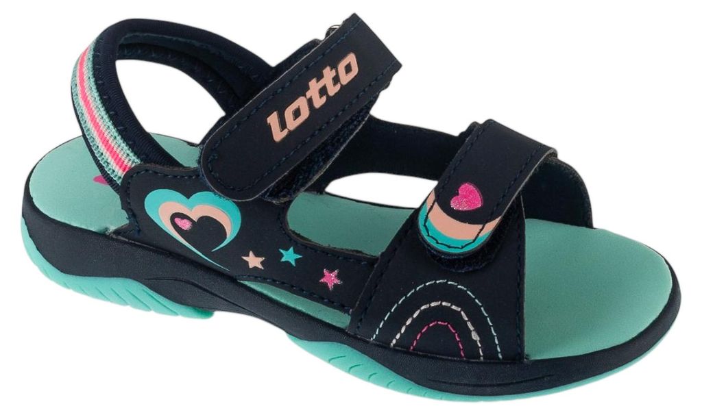 Lotto Motema K 2600710K-5953, Sandalen, für Mädchen, Dunkelblau